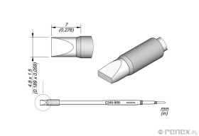 Grot C245808 do rączki JBC T245