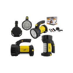Latarka szperacz 15+12LED SP208B z aku.1,2Ah - LxLL14Z