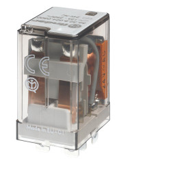 Moduł przekaźnika mocy 24V ac Finder Montaż wtykowy