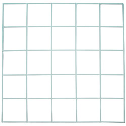 EISCO BI0506 Ecological Inspection Metal Frame Quadrat, Heavy Duty