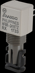 HFBR2416TZ Fibre optic receiver module, 820nm, 160 MBd, FC-with thread, min