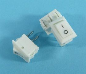 KCD11 3A/250V 2-PIN BIAŁY 10x15mm