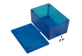 Obudowa ogólnego użytku ABS szerokość zew. 81 mm długość zew. 122 mm wys. zew. 56 mm Hammond IP54