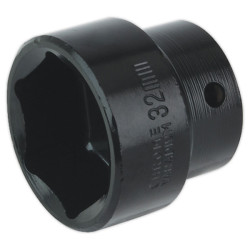 Sealey IS1232 Impact Socket 32mm 1/2&quot;sq Drive