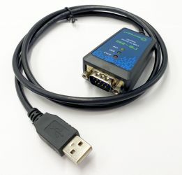 Konwerter USB-RS232 kabel (FTDI FT232) LED