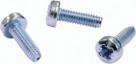 Self-tapping screw, PZ cross slot, M2.5, DIN 7500, B-SCREW-1-8