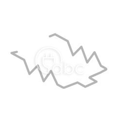 Obejma metalowa do gniazd serii RUZ RUZC200