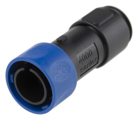 Złącze wielostykowe przemysłowe 8-pinowe Miniaturowe Montaż na kablu Wtyczka Bulgin