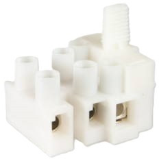 Fuse terminal, 3 pole, 0.5-5.5 mm², gray, screw connection, 10 A, 503 SI/ 3 DS EV