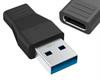 Adapter USB C gniazdo - wtyk USB 3.2