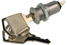 Przełącznik; stacyjka; S1091B-2; OFF-ON; 1 tor; 90°; 2 pozycje; bistabilny; na panel; do lutowania; 1A; 110V AC; 12mm; 30mm; sto