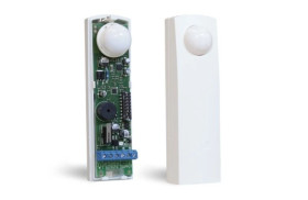 Czujnik kurtynowy PIR. Ochrona antysabotażowa, zasięg 2-3,5m. Wymiary 145x37x37mm. IF 16 / L PIR KURTYNA