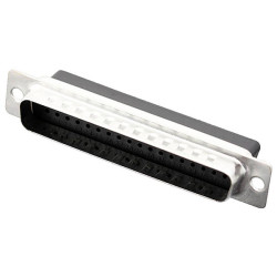 Encitech 2101-0190-04 D-Sub Pin Strip 37 Pins 180&#xB0; Crimp 1pc tray