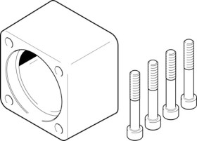Połączenie Coupling Montaż silnika