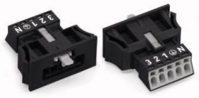 Wtyk 5-torowy SnapIn czarny WINSTA MINI 890-715 /25szt./