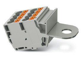 Złącze bloku zaciskowego 9-żyłowe Phoenix Contact PTPOWER rozmiar żyły 0.5mm², 10 mm² 41A Poliamid Szyna DIN Wciskane