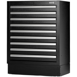 Draper 23748 BUNKER&#xAE; Modular Floor Cabinet, 9 Drawer, 680mm