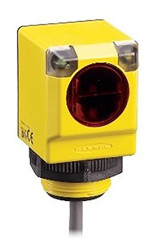 Czujniki fotoelektryczne Rozproszony w obudowie prostokątnej Banner PNP zakres 200 mm LED