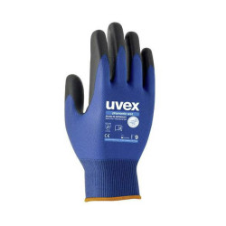 uvex 6006006 phynomic polymer work glove size 6 aqua-polymer coated