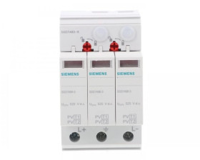 Ogranicznik przepięć fotowoltaiczny B+C Typ 1+2 3P Uc 335V 15kA 1000V DC SENTRON 5SD7483-6