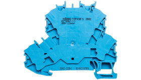 Złączka Szynowa 2-Pietrowa 2,5Mm2 N/N Niebieska 2002-2204/099-000 Topjobs...