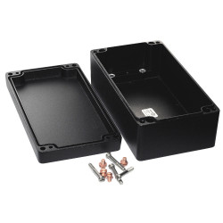 Hammond 1590Z150BK Watertight Diecast Enclosure 220 x 120 x 80 Black