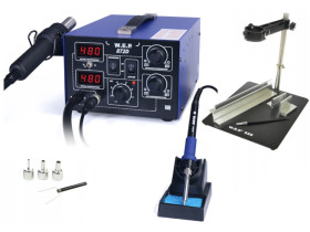 Stacja lutownicza WEP 872D +Platforma PCB 628-III