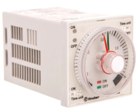 Przekaźnik czasowy 8A 2Z 12-240V AC/DC jednofunkcyjny, praca cykliczna asymetryczna, 1 cykł wyłączony 88.92.0.240.0001