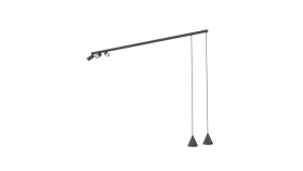Lampa Przysufitowa Fourty 5Xgu10 R50, Gu10 R35 Czarny 11448 Nowodvorski