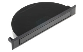 Uchwyt szuflady Aluminium, stal nierdzewna Southco długość: 141mm Czarny