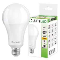 Żarówka LED E27 A80 18W = 150W 2500lm 3000K Ciepła 260 LUMILED