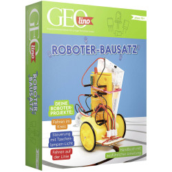 Franzis Verlag 67158 GEOlino Robot Kit: Build Drive Light-Ctl Line-Follower