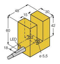 Turck Czujnik indukcyjny NAMUR SI15-K30-Y1X