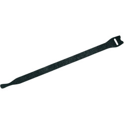 Fastech 802-330 Hook and Loop Cable Ties 200mm x 13mm Black (10 pcs)