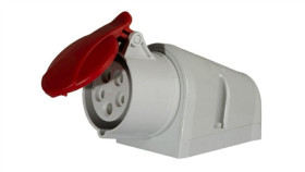 Gniazdo Siłowe Stałe 5P 32A 400V Ip44 Izn 3253