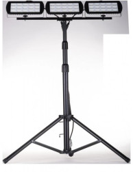 Projektor LED 3x45W na statywie czarny 3x4500lm 6400K GW-0036