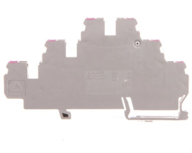 Złączka trzypiętrowa L / L / L 6-przewodowa 2,5mm2 szara 870-556 /50szt./