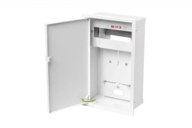 Szafka licznikowa podtynkowa 1-licznikowa 1-fazowy 10 modułów IP30 RW-1-P-10