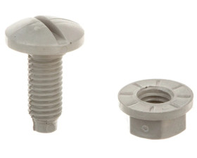 Śruba i nakrętka M8x20 PVC 637953 /100szt./