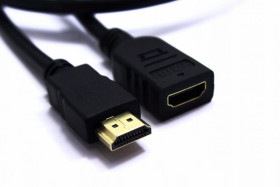 PRZEDŁUŻACZ HDMI WTYK - GNIAZDO HDKP24 1M