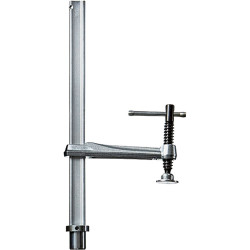 Dociskacz poziomy Bessey otwarcie szczęk 300mm głębokość szczęk 140mm Uchwyt śrubowy zacisku stołowego