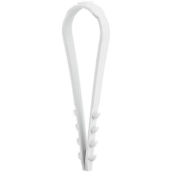 Obejma zaciskowa CMS 3-13mm 200 sztuk fi:6mm bezhalogenowy szary F-TRONIC