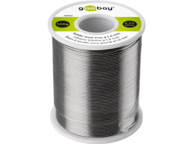 Cyna lutownicza bezołowiowa, ø 1,0 mm, 500 g