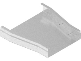 Redukcja kanału RKN190/175H38 grubość blachy 1,0mm 531817 BAKS