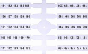 EO3 151-200 Oznacznik elastyczny (4 x 50 szt.) (003901778)
