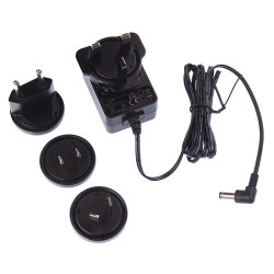 1A 12VDC International Plugtop Power Supply UK EU USA AU 2.1mm