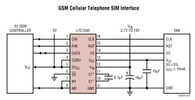 SIM Power Supply and Level Translator