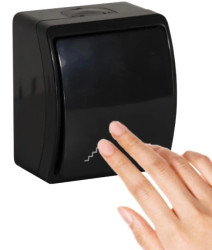 VIPLAST KOALA Łącznik Schodowy Hermetyczny Czarny