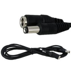VITALCO DCK59 Przedłużacz DC 2,1/5,5mm (wtyk / gniazdo) kabel zasilający prądu stałego 2m