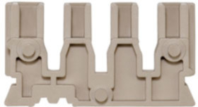 Multi level terminal, Screw connection, dark beige